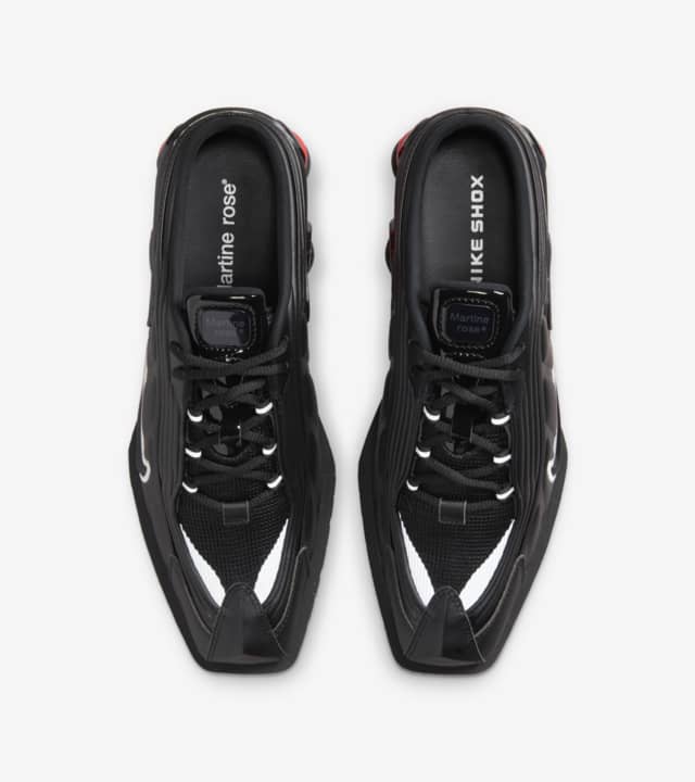 Shox MR4 x Martine Rose 'Black' (DQ2401-001) Release Date. Nike SNKRS PT