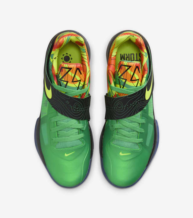 KD 4 'Lush Green and Volt' (FN6247-300) release date. Nike SNKRS AT