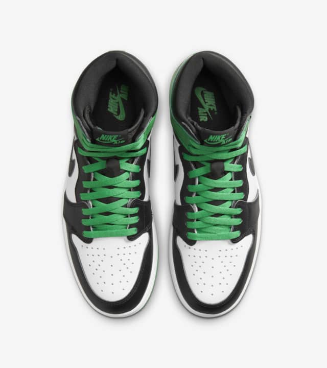 Air Jordan 1 High 'Black and Lucky Green' (DZ5485-031). Nike SNKRS FI