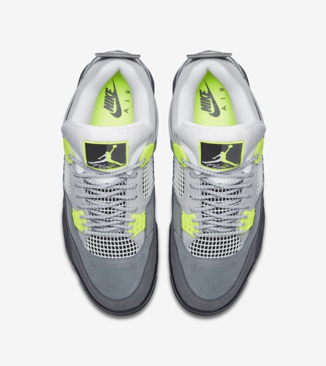 Air Jordan 4 ''95 Neon' Release Date. Nike SNKRS GB