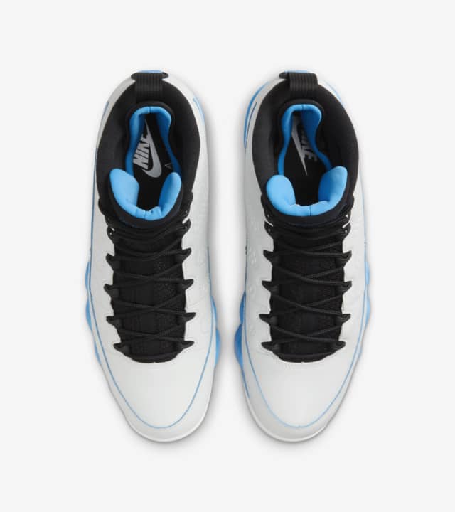 Air Jordan 9 'Powder Blue' (FQ8992-101) release date. Nike SNKRS SG