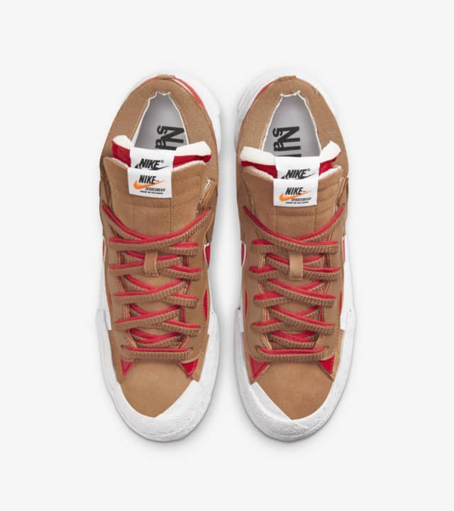 Blazer Low x sacai 'British Tan' Release Date. Nike SNKRS ID