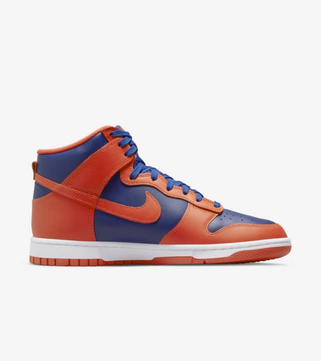 Dunk High 'Orange and Deep Royal' (DD1399-800) Release Date. Nike SNKRS IN