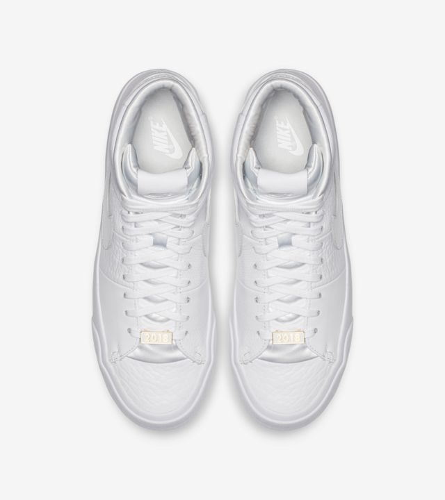 nike blazer royal triple white