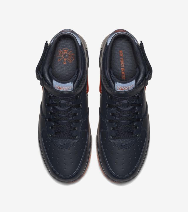 Nike Air Force 1 Mid 'Obsidian & Brilliant Orange' Release Date. Nike SNKRS