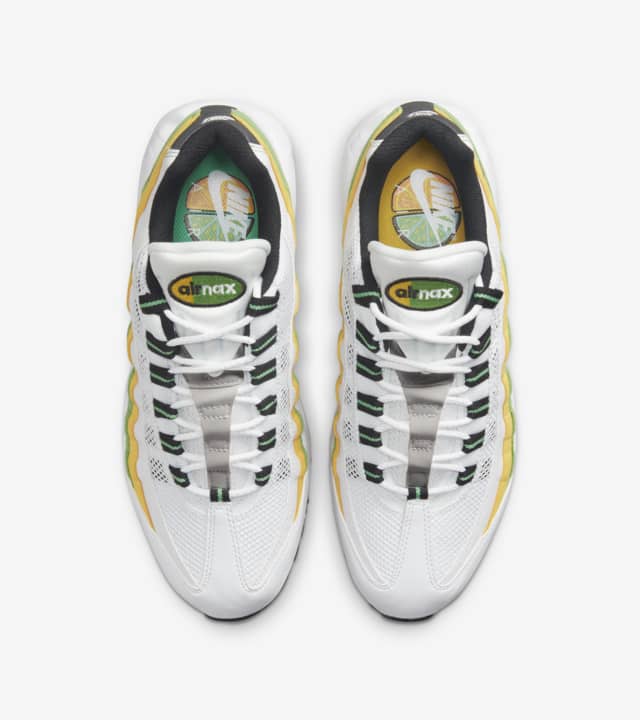 Air Max 95 'Lemon Lime' (DQ3429-100) Release Date. Nike SNKRS LU