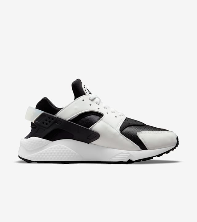 huarache noir blanc