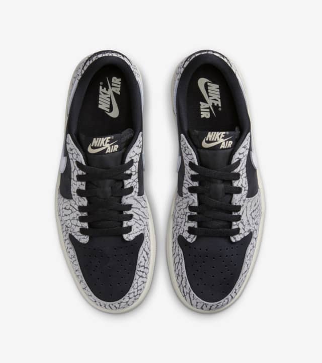 Women's Air Jordan 1 Low 'Black Cement' (CZ0775-001) Release Date ...