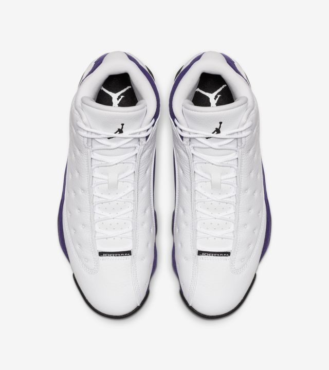 Air Jordan 13 'White/Court Purple' Release Date. Nike SNKRS