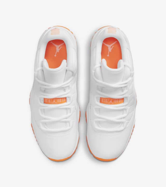 jordan 11 bright citrus on feet