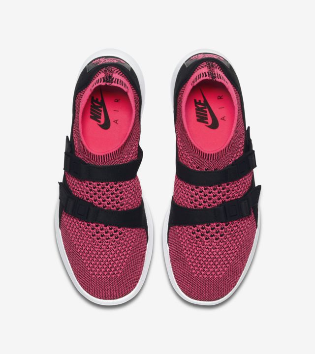 Women's Nike Air Sock Racer Ultra Flyknit 'Racer Pink & Black'. Nike ...