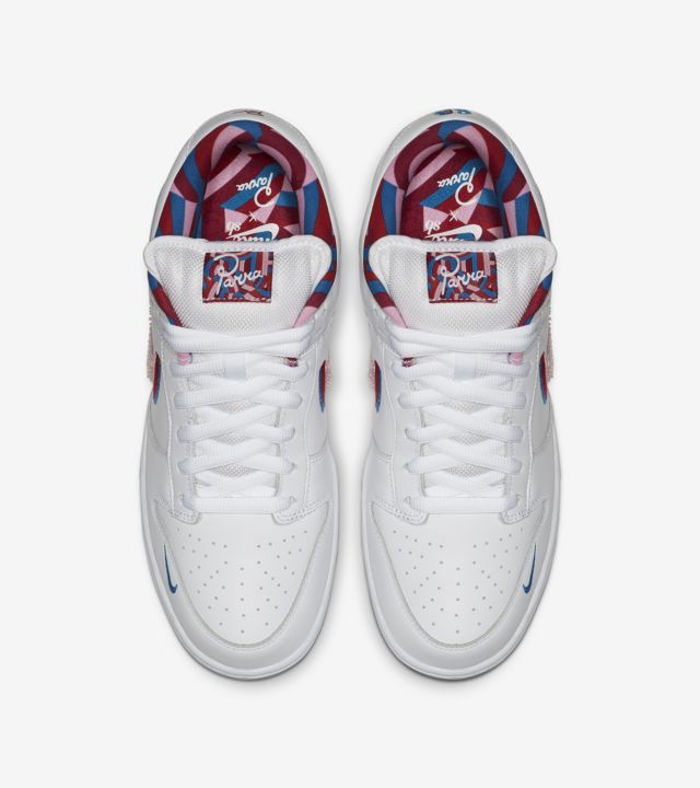 SB Dunk Low 'Parra' Release Date. Nike SNKRS