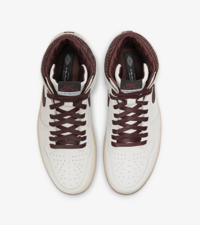 Air Jordan 1 x A Ma Maniére 'Sail and Burgundy' (DO7097–100) Release ...