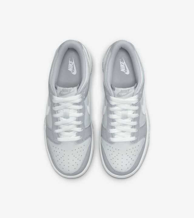 Big Kids' Dunk Low 'Pure Platinum' (DH9765-001) Release Date. Nike SNKRS ID