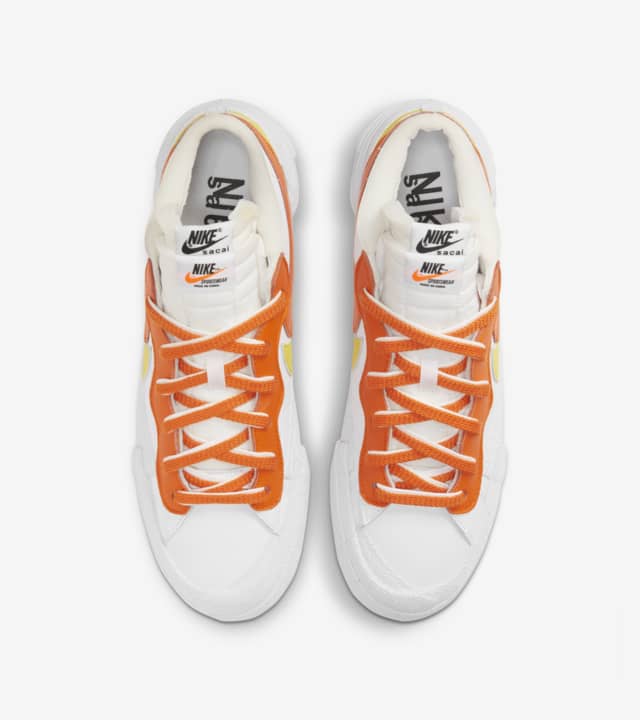 Blazer Low x sacai 'Magma Orange' Release Date. Nike SNKRS IE