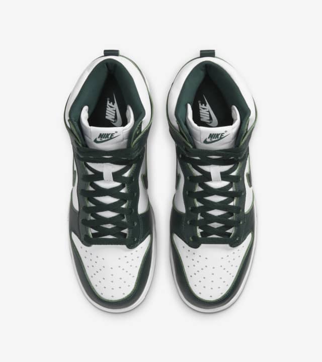 dunk high spartan green stockx