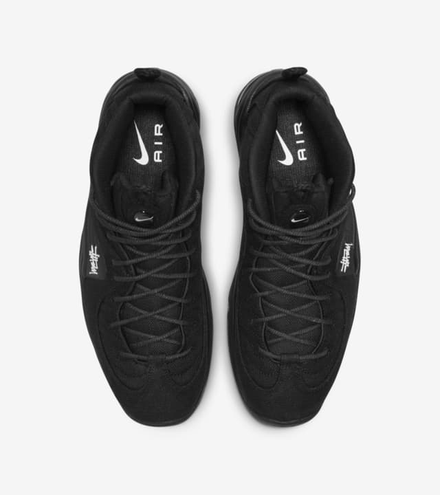 Air Penny 2 x Stüssy 'Black' (DQ5674-001) Release Date. Nike SNKRS PH