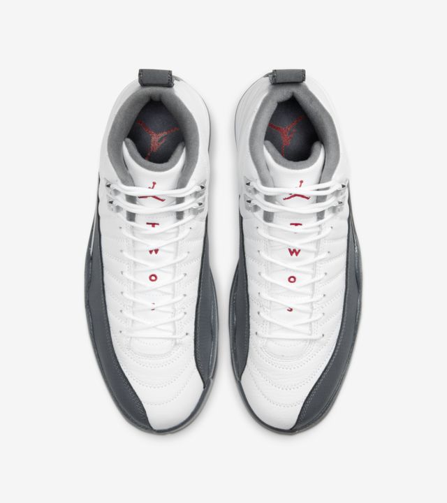 Air Jordan 12 'White/Dark Grey' Release Date. Nike SNKRS