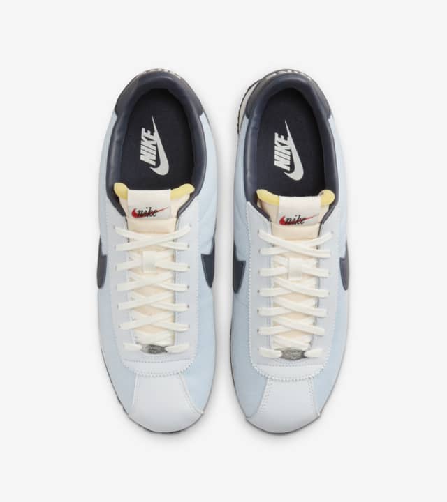 nike cortez light blue