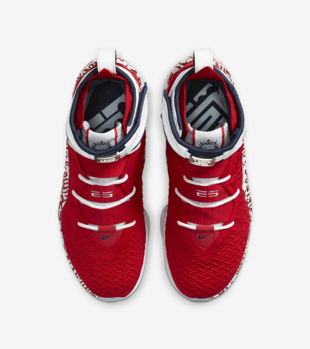 LeBron 17 'Graffiti Fire Red' Release Date. Nike SNKRS MY