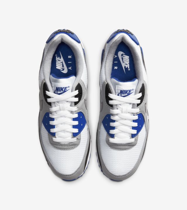 Air Max 90 'Hyper Royal/Particle Grey' Release Date. Nike SNKRS