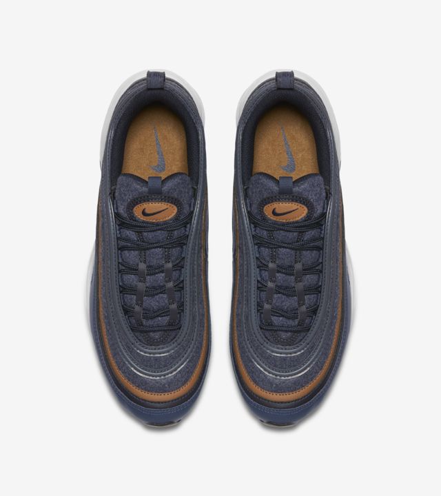 Nike Air Max 97 Premium 'Thunder Blue & Dark Obsidian' Release Date ...