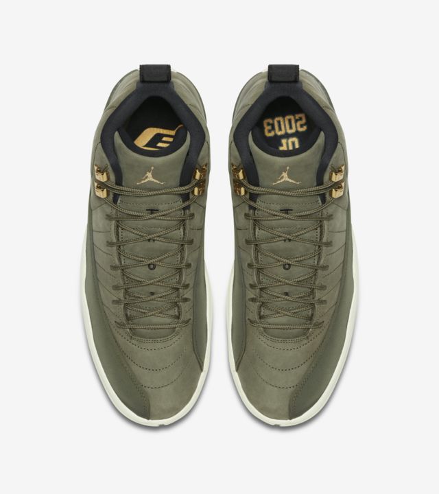 air jordan retro 12 olive green