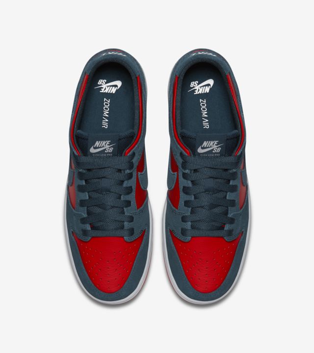 nike dunk low chile red