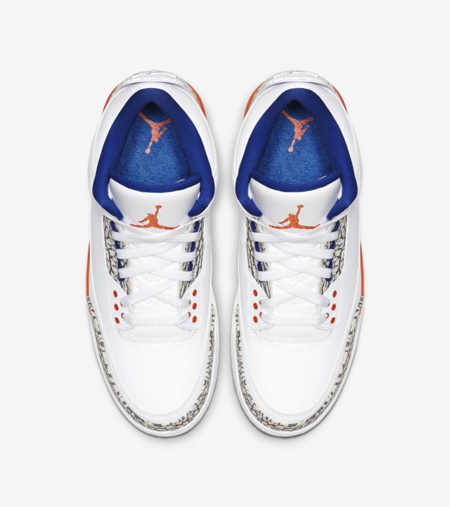 Air Jordan III 'White/Orange' Release Date. Nike SNKRS ID