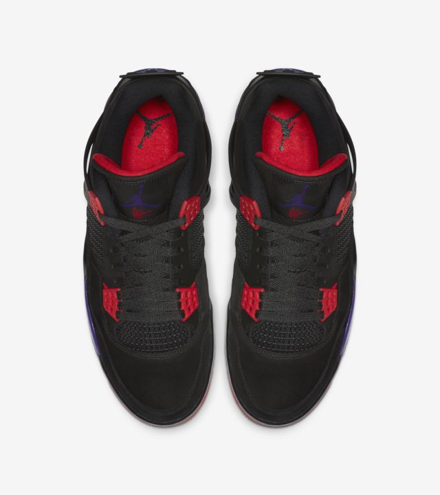 Air Jordan 4 'Black/Court Purple' Release Date. Nike SNKRS US