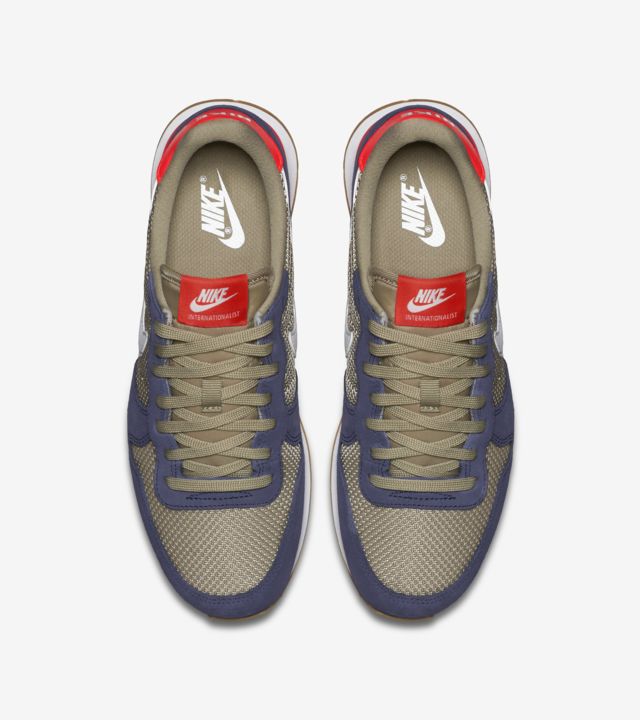 nike internationalist womens blue