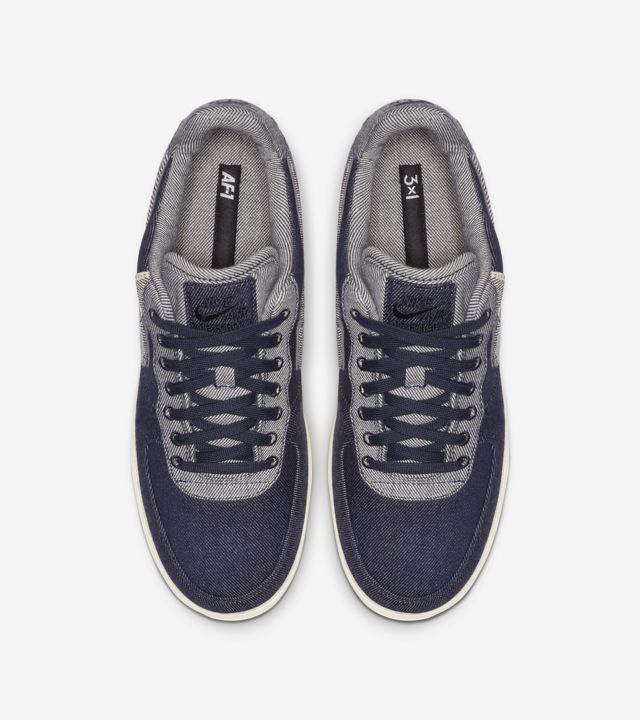 air force 1 low 3x1 denim raw indigo