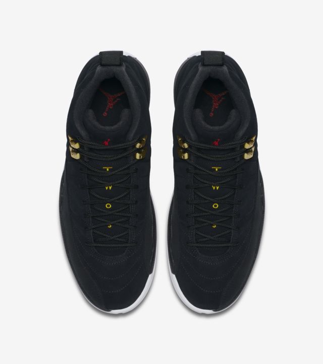 Air Jordan XII 'Black/White' Release Date. Nike SNKRS ID