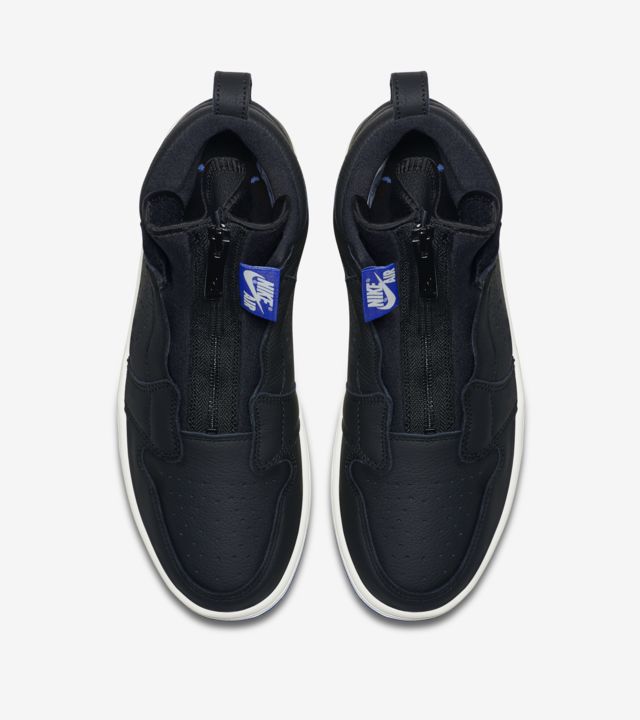 Air Jordan 1 High Zip 'Black & Hyper Royal' Release Date. Nike SNKRS