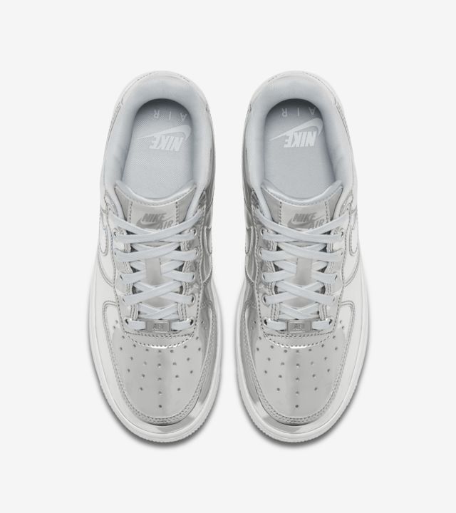 womens air force 1 metallic