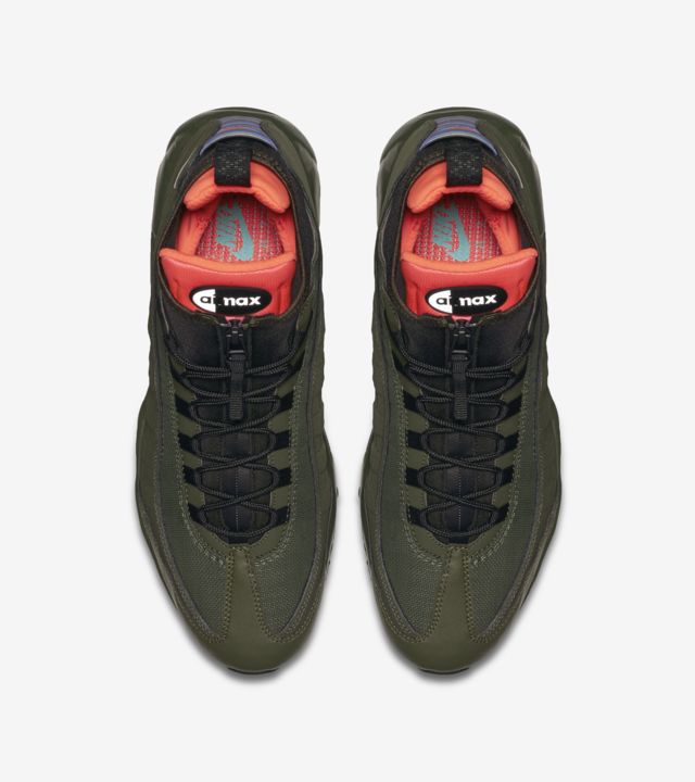 nike air max 95 sneakerboot dark loden