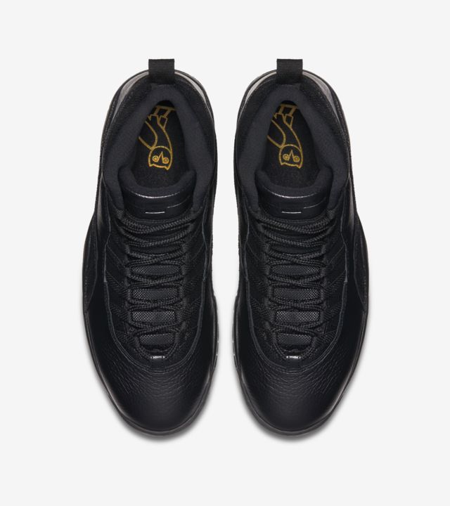 Air Jordan 10 Retro 'OVO' 'Black' Release Date. Nike SNKRS