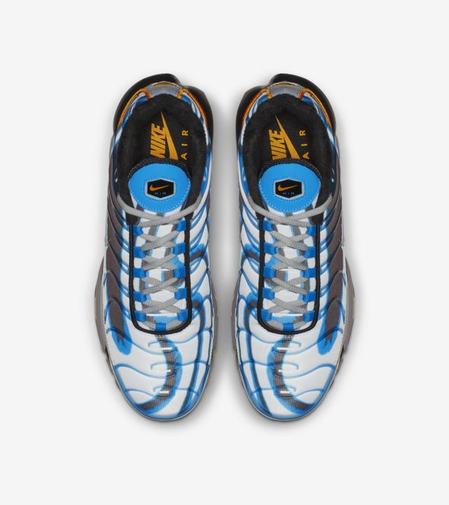 Air Max Plus Premium 'Photo Blue & Orange Peel & Wolf Grey' Release ...