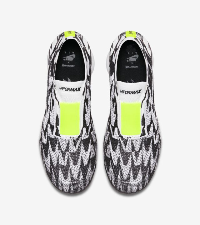 Nike Air VaporMax Moc 2 Acronym 'Light Bone & Black & Volt' Release ...