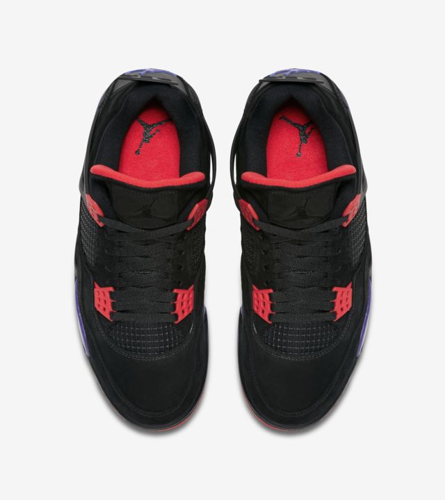Air Jordan 4 #39 Black Court Purple #39 Release Date Nike SNKRS AT