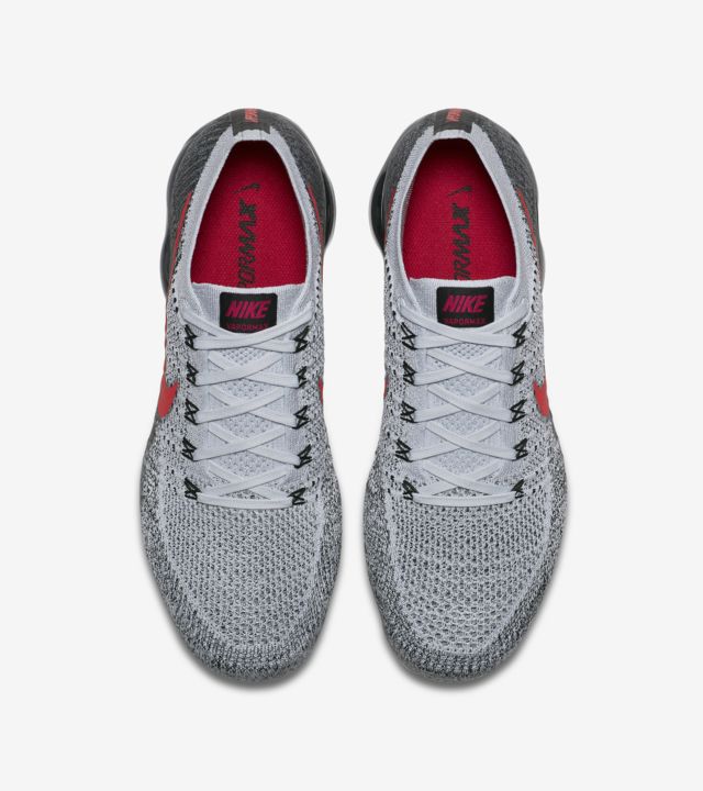 Nike Air Vapormax 1 OG 'Pure Platinum & University Red' Release Date ...