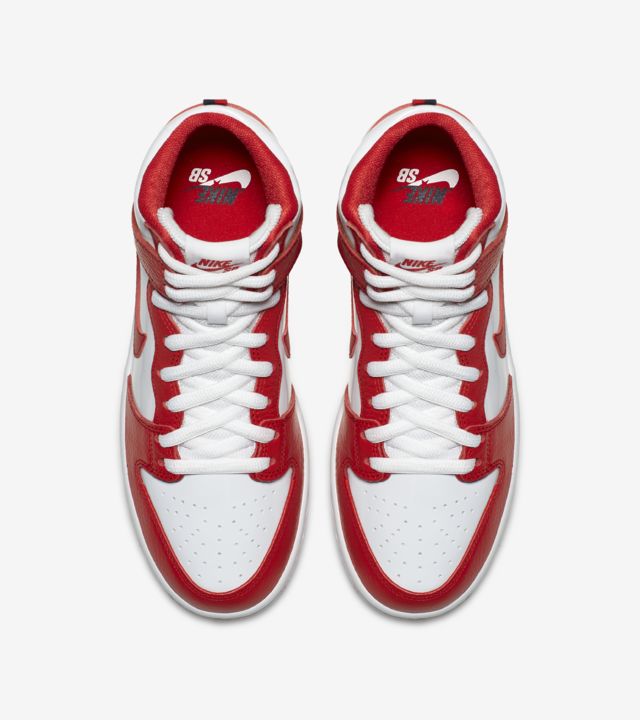 Nike SB Dunk High Pro 'University Red & White' Release Date. Nike SNKRS US