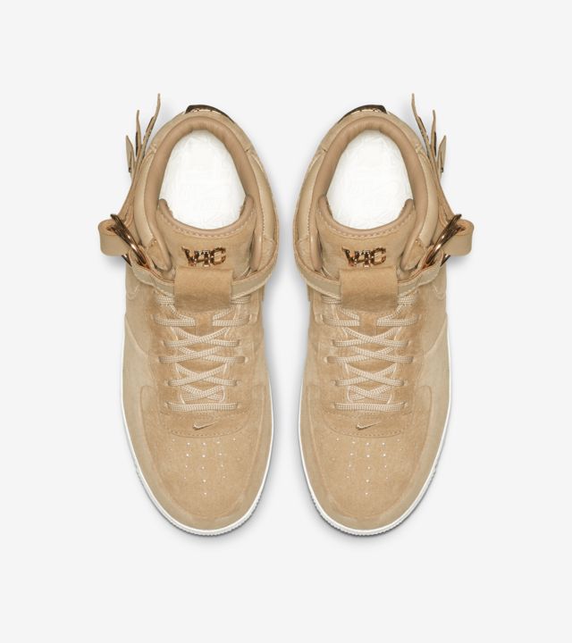 Nike Air Force 1 Mid V.Cruz 'Vachetta Tan & Metallic Gold' Release Date ...