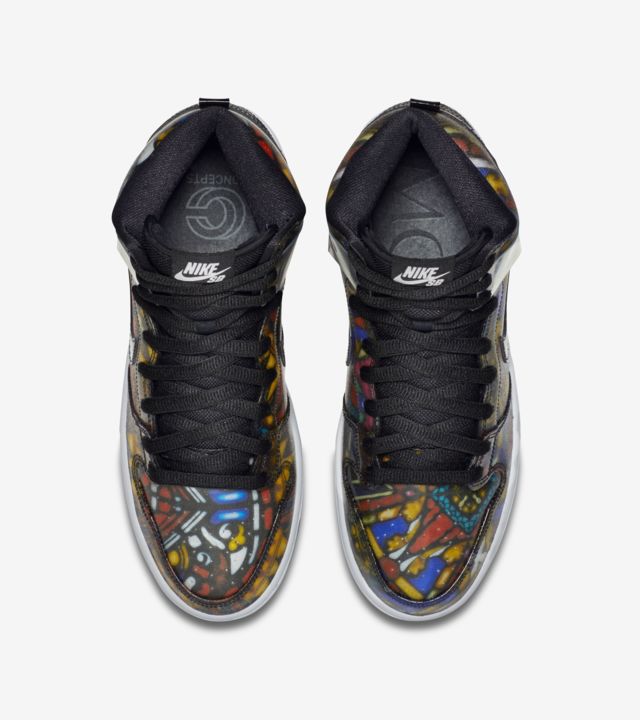 Nike Dunk High SB 'Stained Glass'. Nike SNKRS US