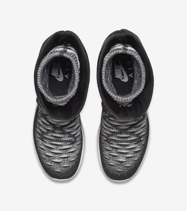 Women's Nike Roshe Two Flyknit Hi SneakerBoot 'Black & White'. Release ...