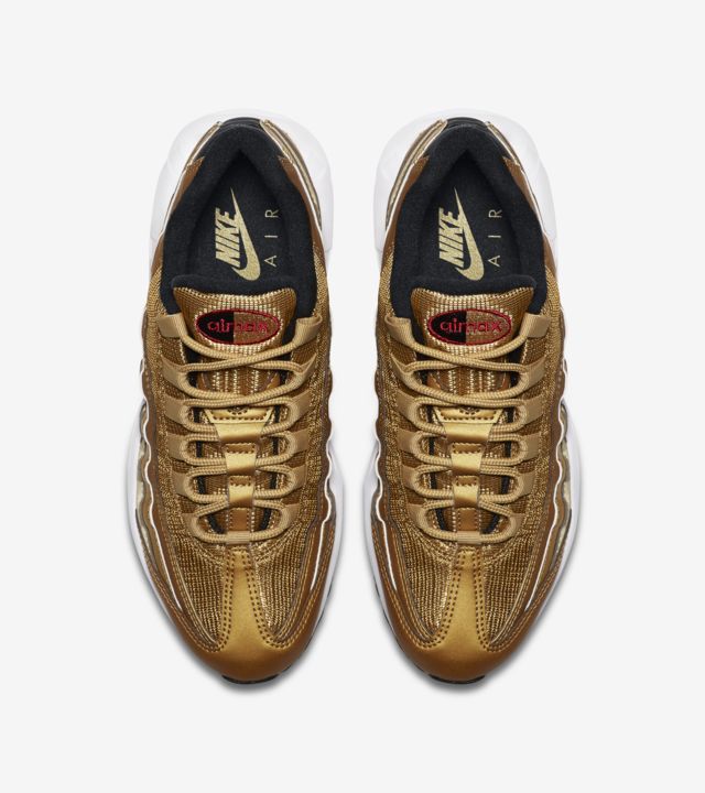 Women's Nike Air Max 95 'Metallic Gold' Release Date. Nike SNKRS