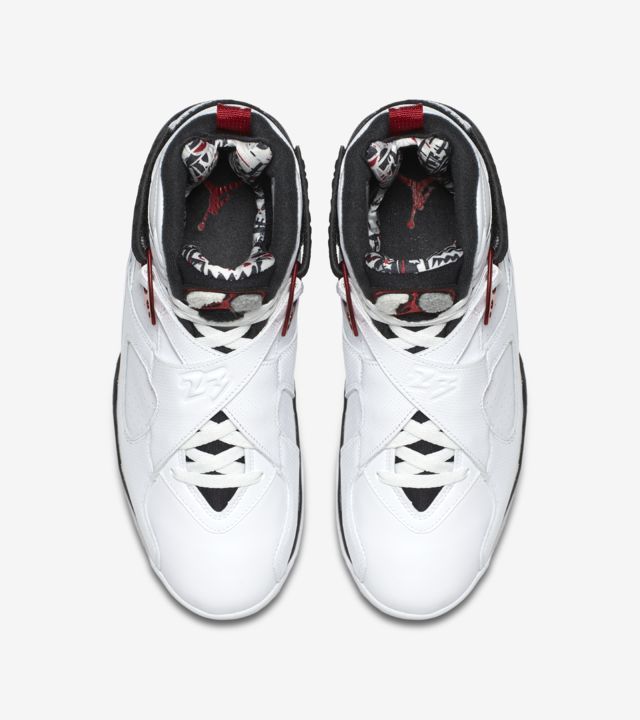 Air Jordan 8 Retro 'White & Black & Gym Red'. Nike SNKRS PT