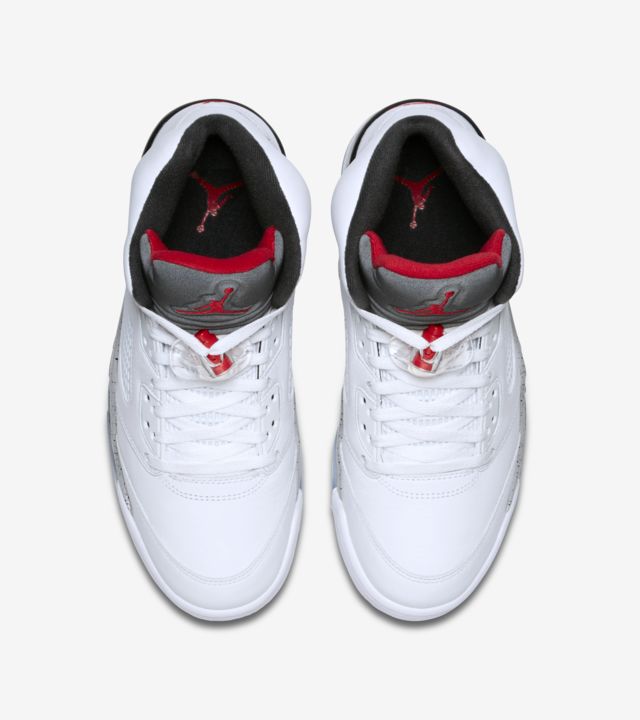 white and red 5's