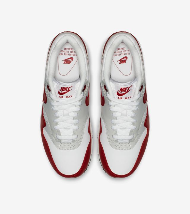 Women's Air Max 90/1 'White & University Red' Release Date. Nike SNKRS HU