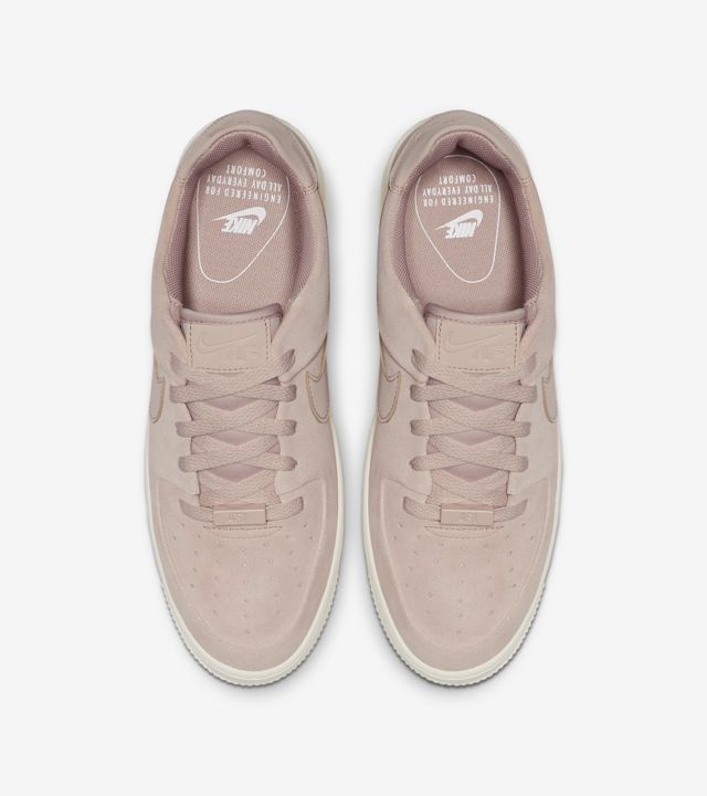 Nike Women's Air Force 1 Sage Low 'Particle Beige & Phantom' Release ...